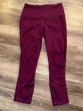 Victoria's Secret Burgundy Leggings